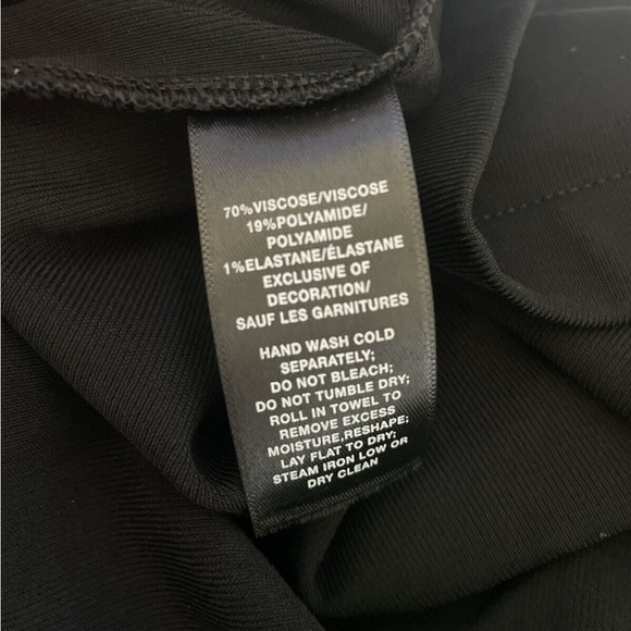 Lafayette 148 New York Black Fitted Sleeveless Tank Top - Picture 7 of 7